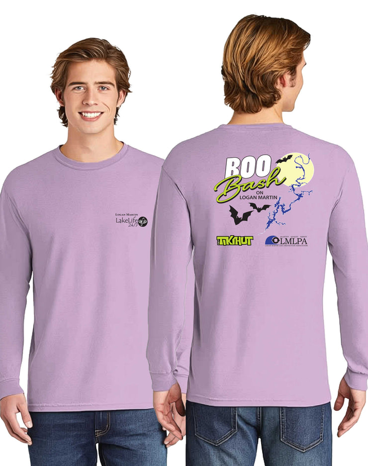 Adult Boo Bash on Logan Martin Long Sleeve T-shirt  LakeLife 24/7® (2025)