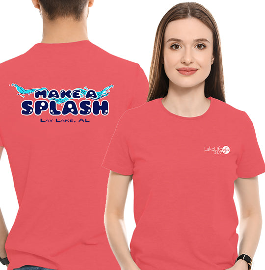 Lay Lake LakeLife™ Splash T-Shirt - Short Sleeve