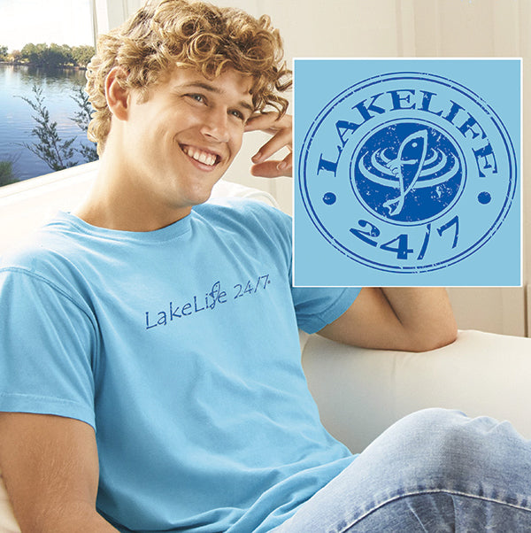 LakeLife 24/7® Vintage T-Shirt - Short Sleeve