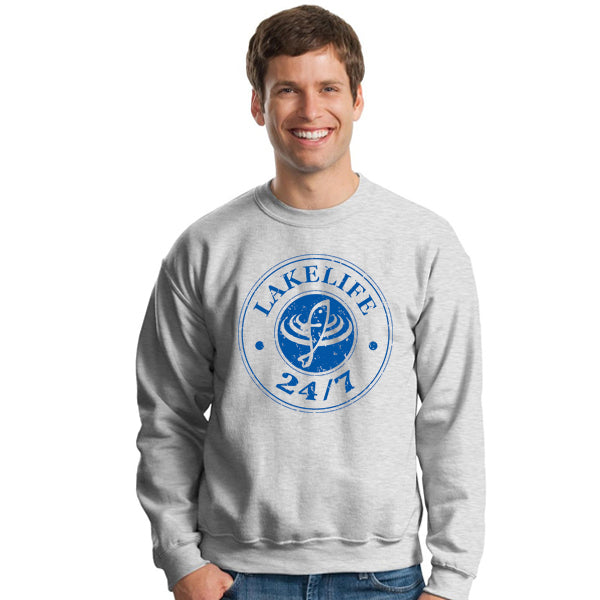 LakeLife 24/7® Sweatshirt - "Vintage" design
