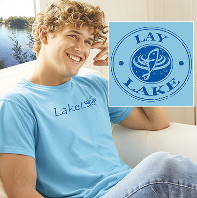 Lay LakeLife™ Vintage T-Shirt - Short Sleeve