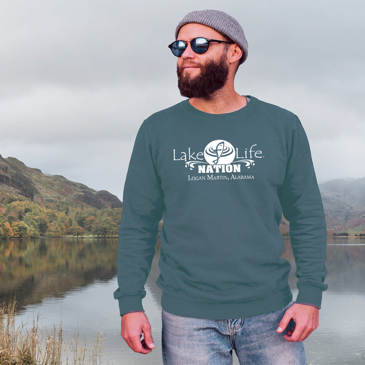 Logan Martin LakeLife™ Sweatshirt - LakeLife Nation design