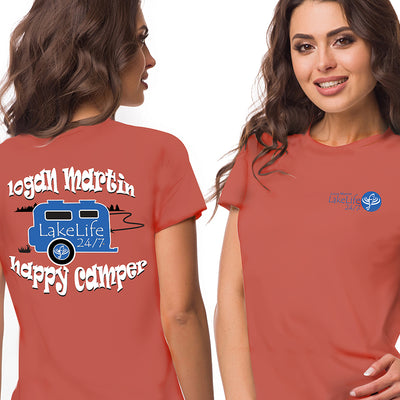 Logan Martin LakeLife 24/7® Happy Camper Short Sleeve T-shirt