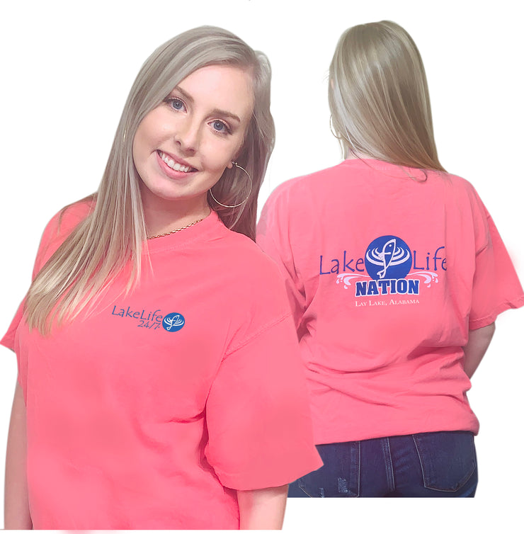 Lay LakeLife™ "LakeLife Nation" T-Shirt - Short Sleeve