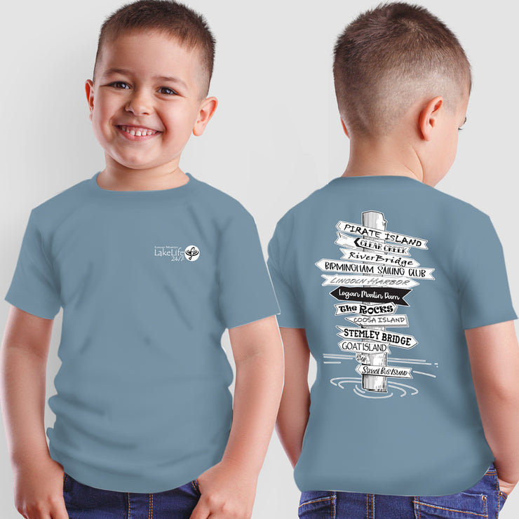 Logan Martin LakeLife™ Directions Youth T-Shirt - Short Sleeve